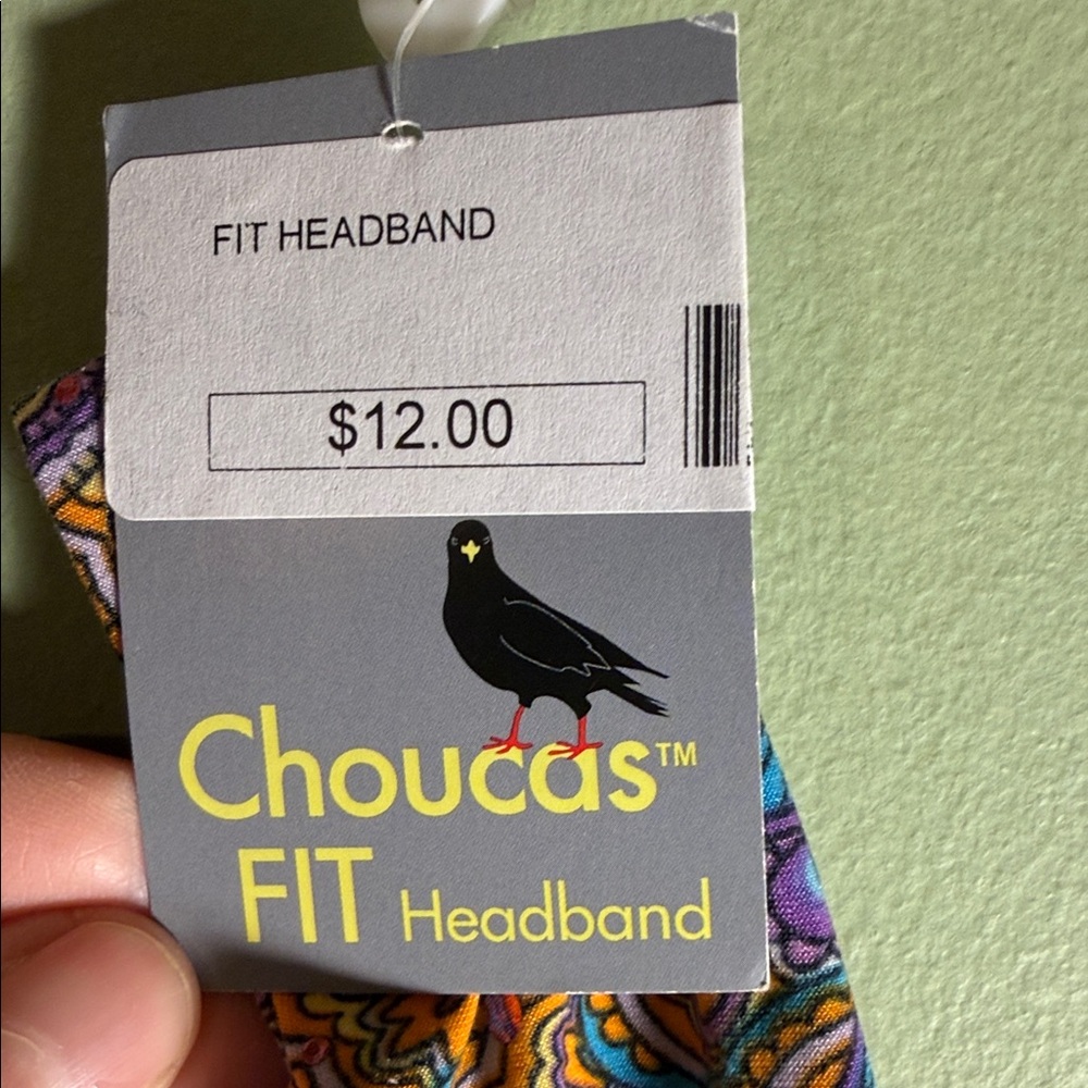 Choucas Fit Paisley Headband - Picture 2 of 8